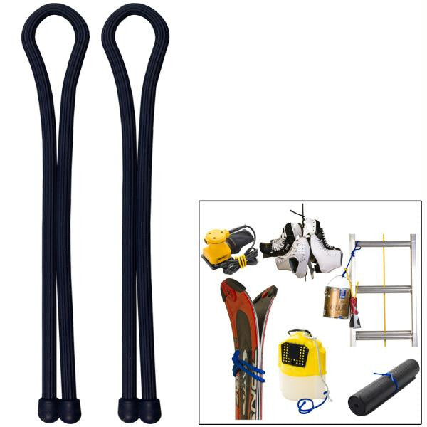 Nite Ize Gear Tie 24" - Black 2 Pack