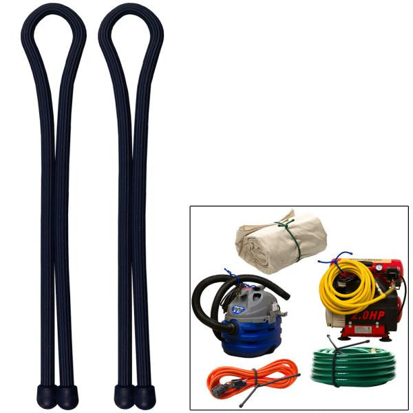 Nite Ize Gear Tie 32" - Black 2 Pack