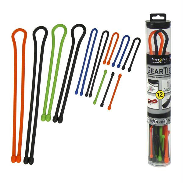 Nite Ize Gear Tie Tube Assortment