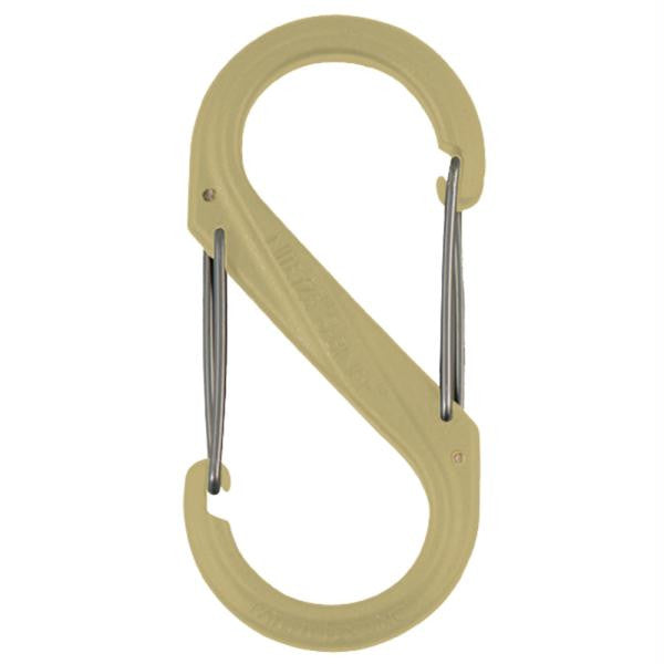 Nite Ize S-Biner Plastic Size #2 - Tan