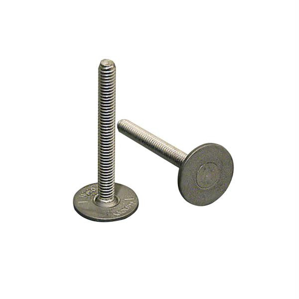 Weld Mount 1.5" Tall Stainless Panel Stud w-0.62" Base & #8 x 32 Threads - Qty. 15