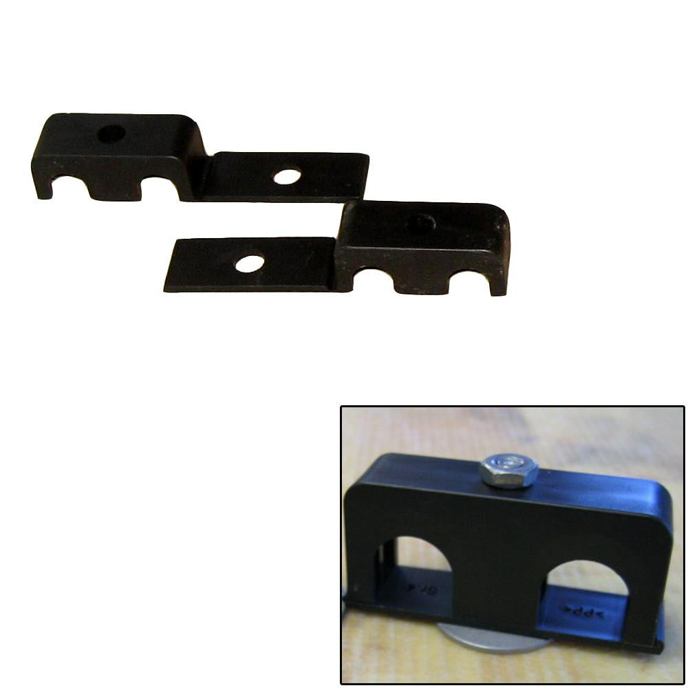 Weld Mount Double Poly Clamp f-1-4" x 20 Studs - 3-8" OD - Requires 1" Stud - Qty. 25