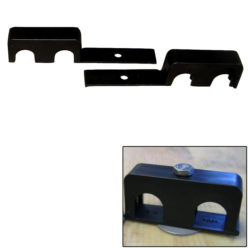 Weld Mount Double Poly Clamp f-1-4" x 20 Studs - 3-4" OD - Requires 1.75" Stud - Qty. 25