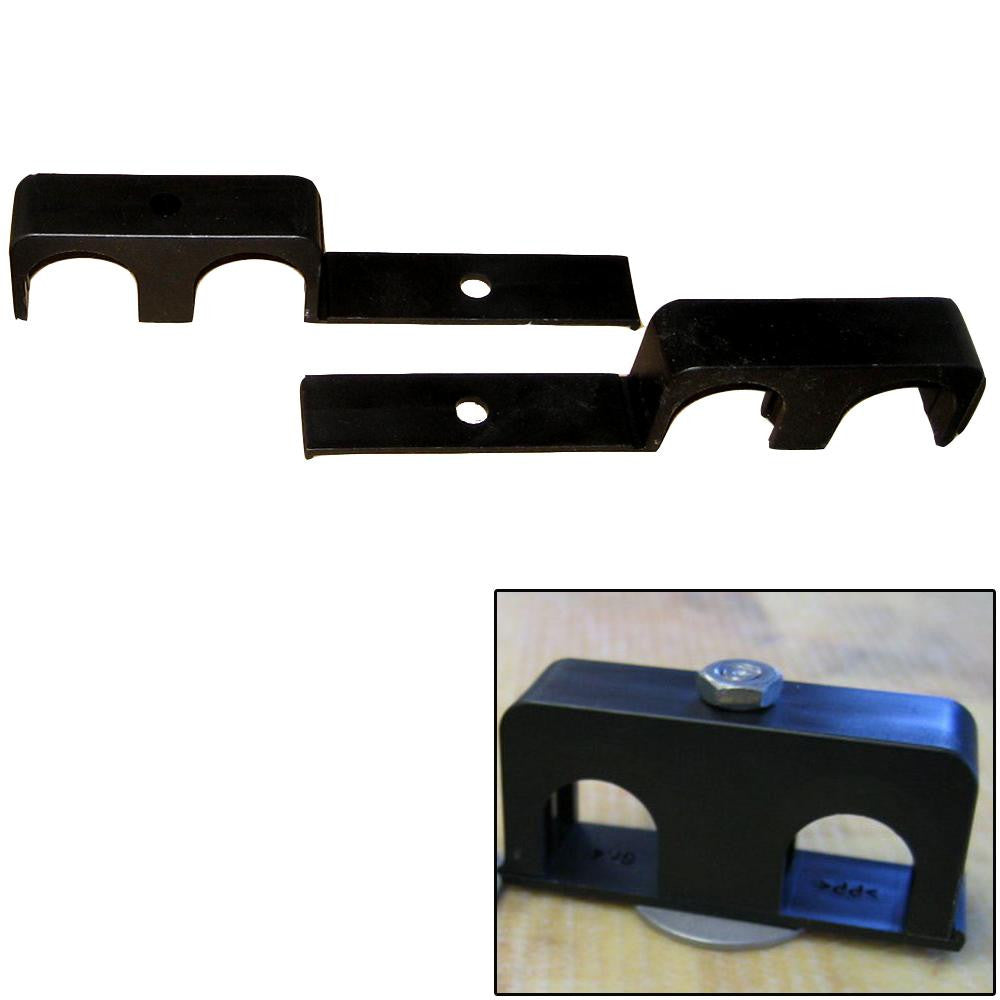 Weld Mount Double Poly Clamp f-1-4" x 20 Studs - 1" OD - Requires 1.75" Stud - Qty. 25