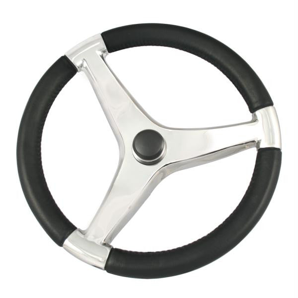 Ongaro Evo Pro 316 Cast Stainless Steel Steering Wheel - 13.5"Diameter
