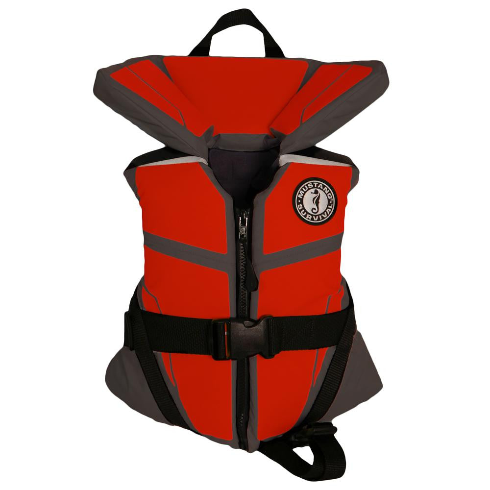 Mustang Lil' Legends 100 Infant Vest - 0-30lbs - Gray-Red