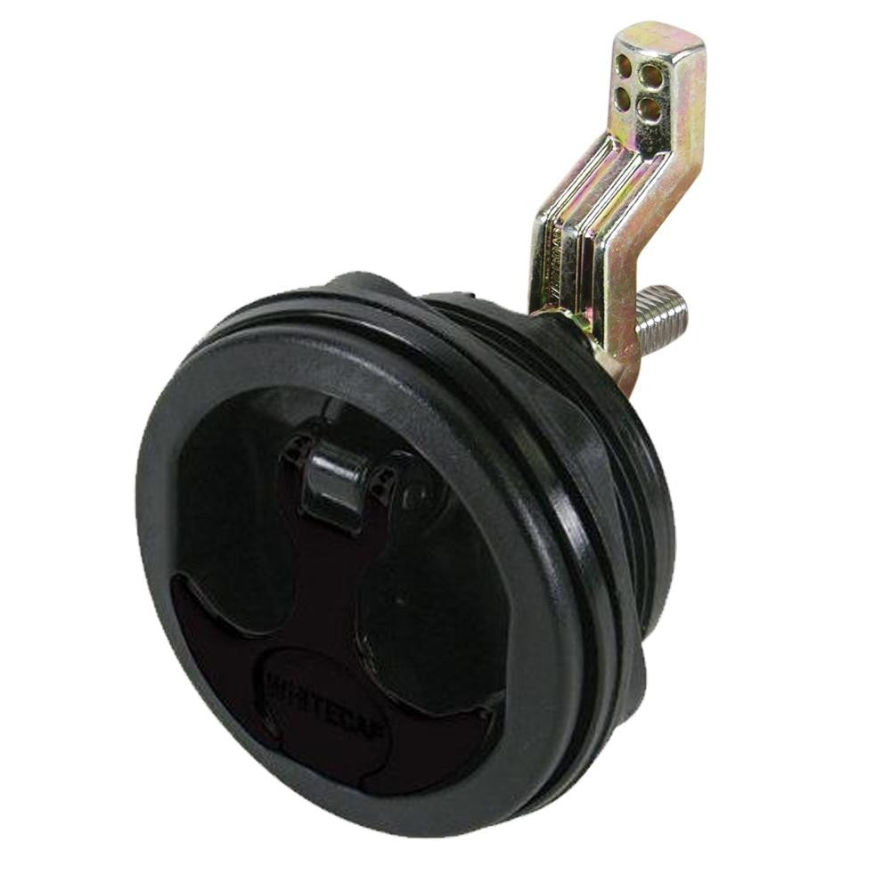 Whitecap T-Handle Latch - Nylon Black-Black - Non-Locking