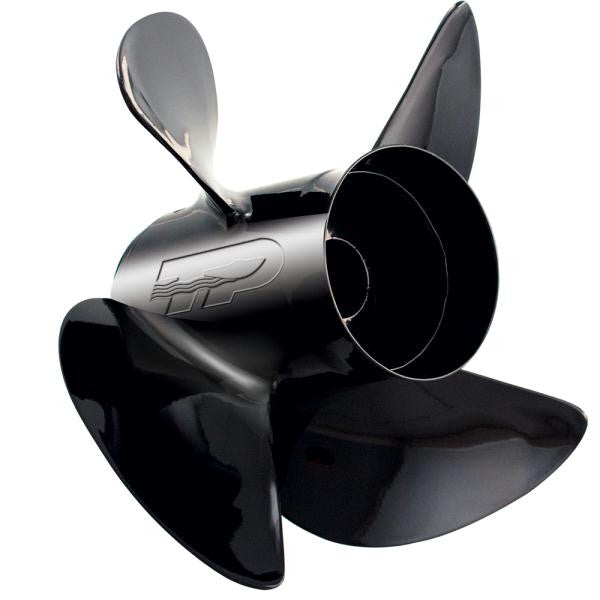 Turning Point LE1-LE2-1315-4 Hustler® Aluminum - Right-Hand Propeller - 13.5 x 15 - 4-Blade