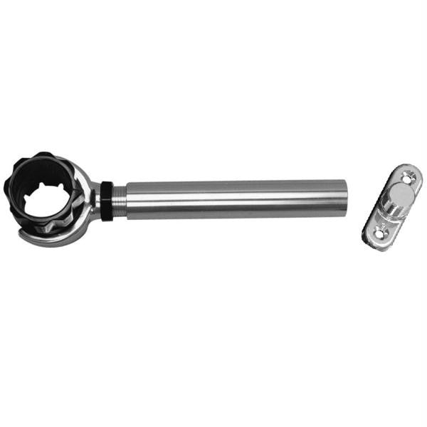 Rupp Threaded Antenna Support w-6" Pipe Mount & 1.5" Collar