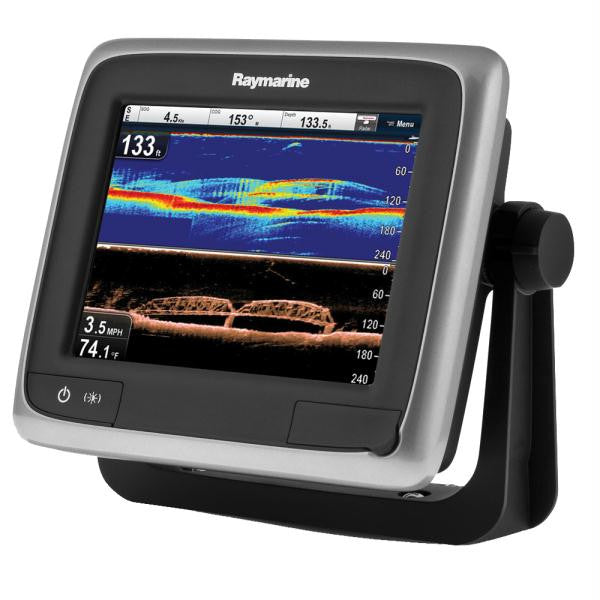 Raymarine a68 5.7" MFD w-WiFi & Built-In CHIRP DownVision™ - NOAA Vector Chart - No Transducer