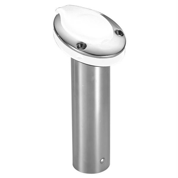 Attwood Standard Series Rod Holder - 15° - White Insert