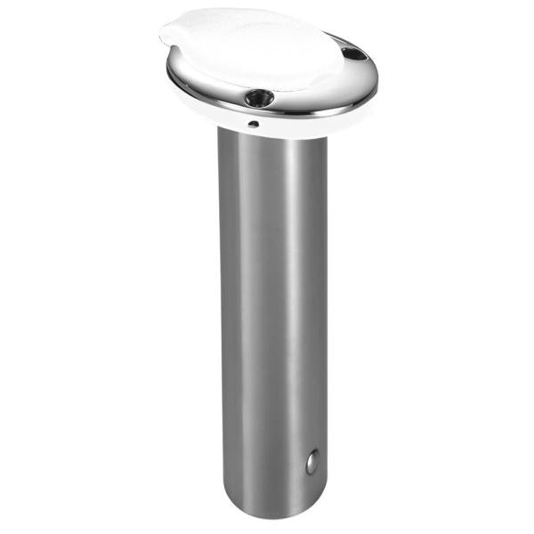 Attwood Big Game Series Rod Holder - 0° - White Insert