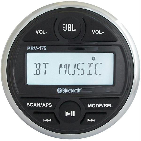 JBL PRV 175 AM-FM-USB-Bluetooth® Gauge Style Stereo
