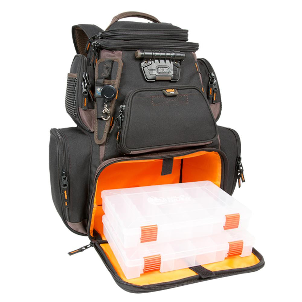 Wild River Tackle Tek™ Nomad XP - Lighted Backpack w- USB Charging System w-2 PT3600 Trays