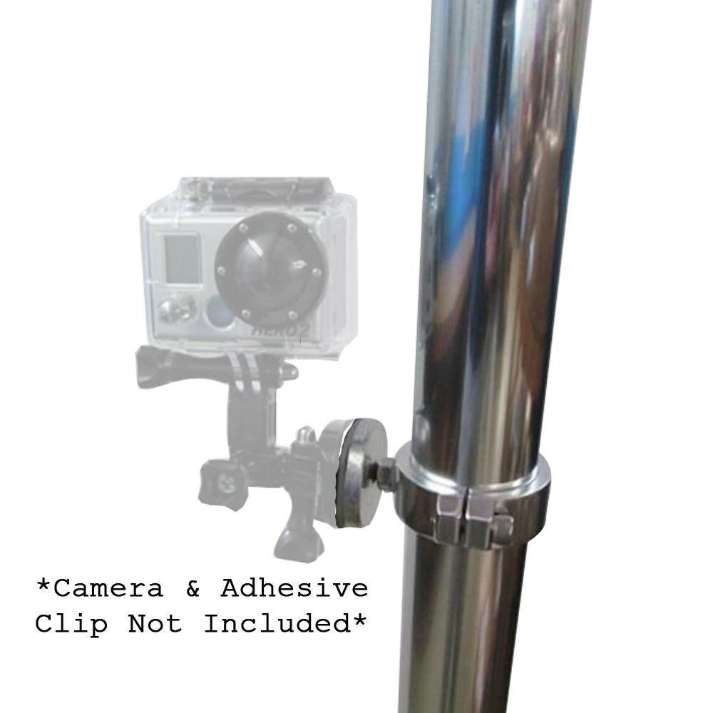 Rupp GoPro Clamp Mount f-GoPro Camera - Tube OD 2.0"