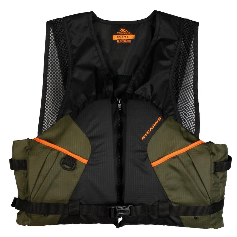 Stearns 2200 Comfort Series™ Adult Life Vest PFD - Green - Medium