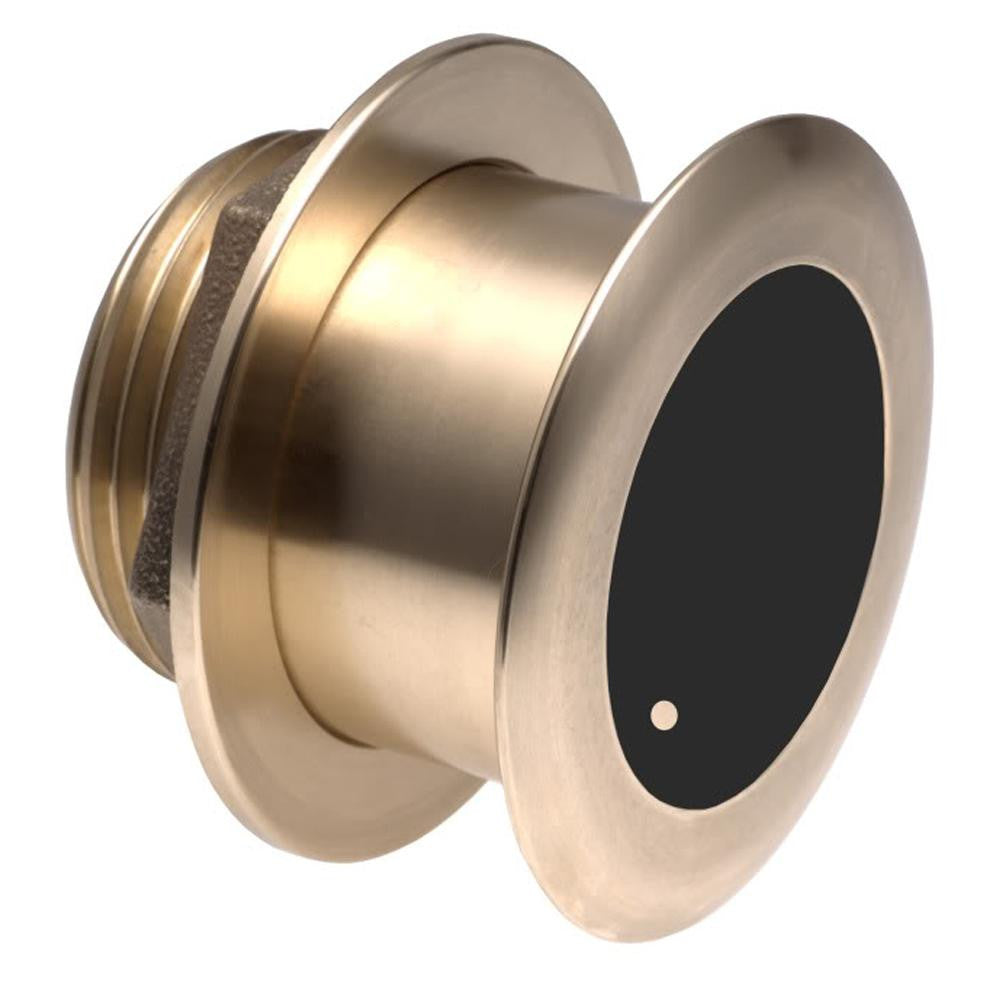 Simrad B175H-W Bronze Thru-Hull 12° Tilted Element™ Transducer - Wide Beam CHIRP - 1kW