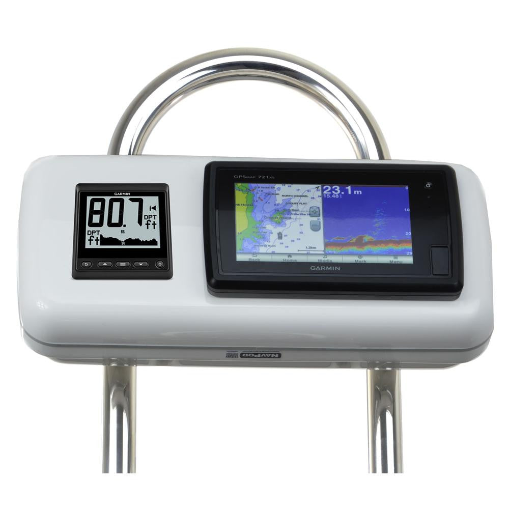 NavPod GP1511 SystemPod Pre-Cut f-Garmin 7xx and 7x Series & 1 Instrument f-9.5" Wide Guard