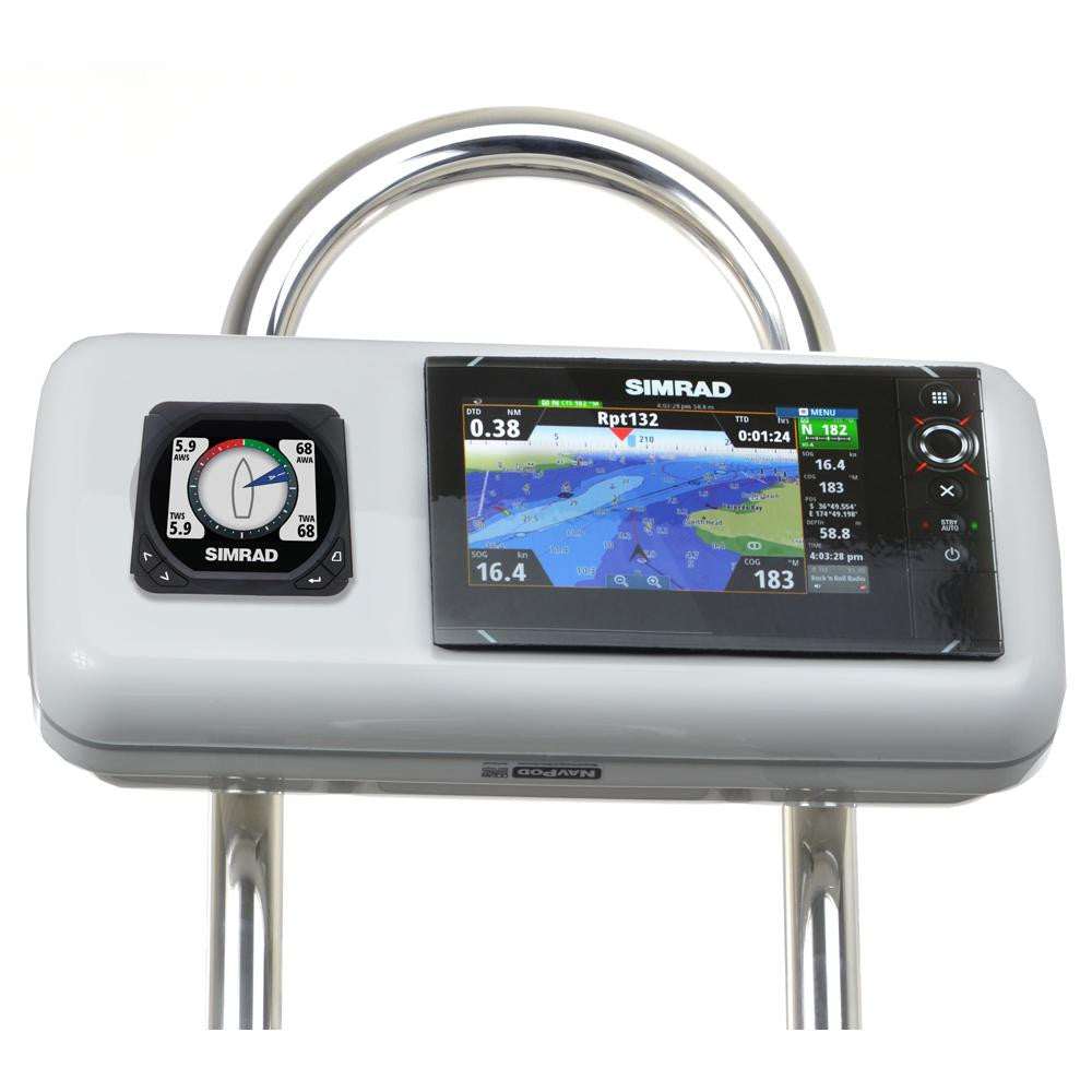 NavPod GP1516 SystemPod Pre-Cut f-Simrad NSS7 evo2 or B&G Zeus² 7 & 1 Instrument f-9.5" Wide Guard