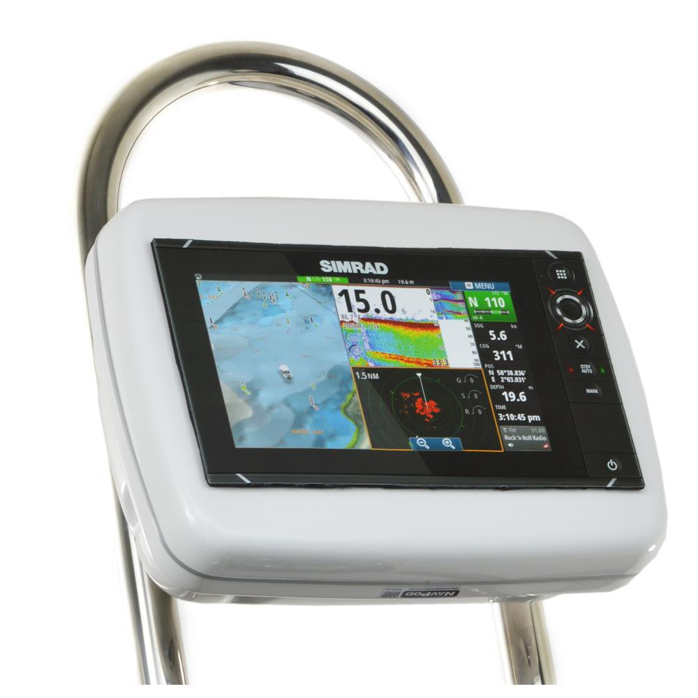 NavPod GP1813 SailPod Pre-Cut f-Simrad NSS9 evo2 or B&G Zeus² 9 f-9.5" Wide Guard