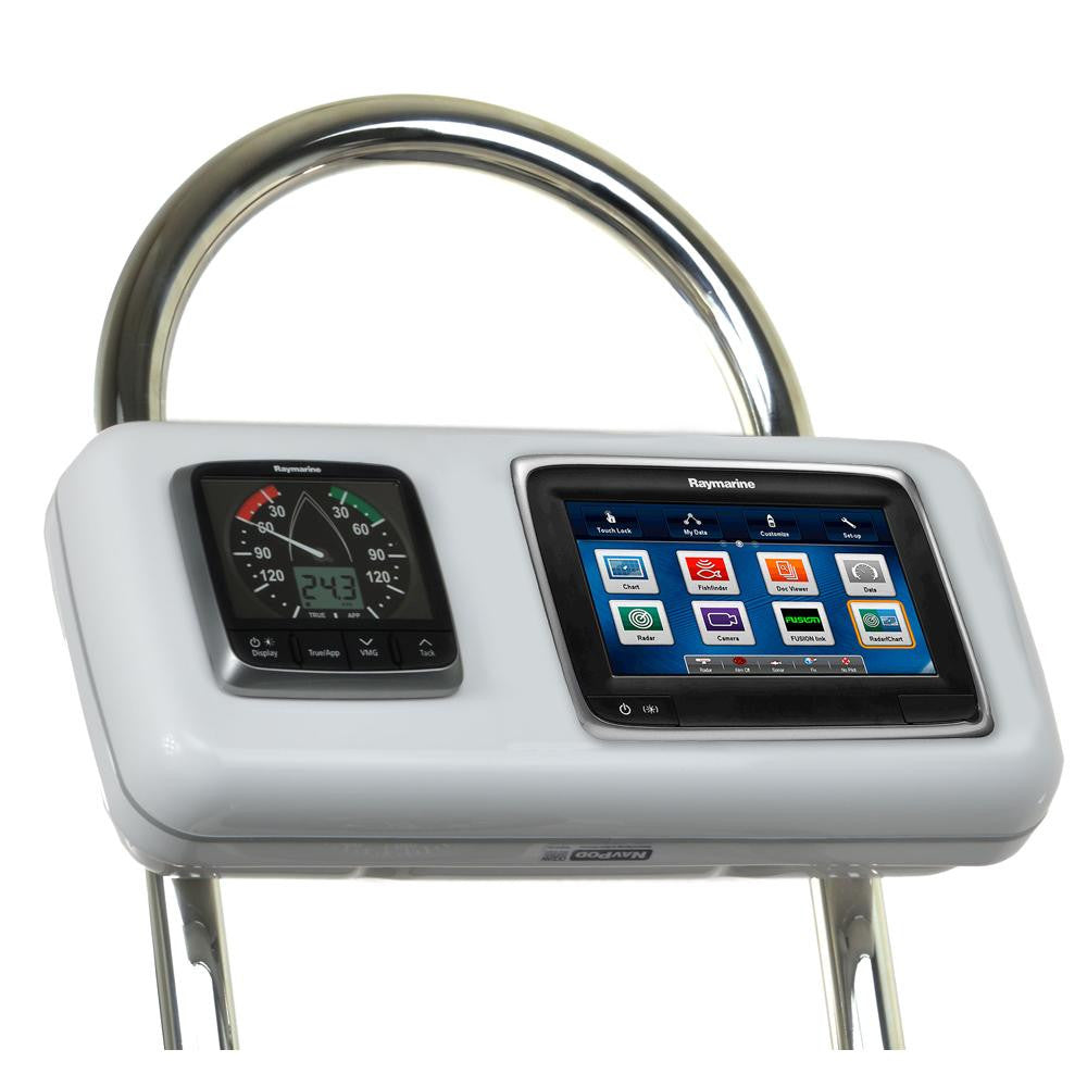 NavPod GP2513 SystemPod Pre-Cut f-Raymarine a75-a77-a78 & 1 Instrument f-12" Wide Guard