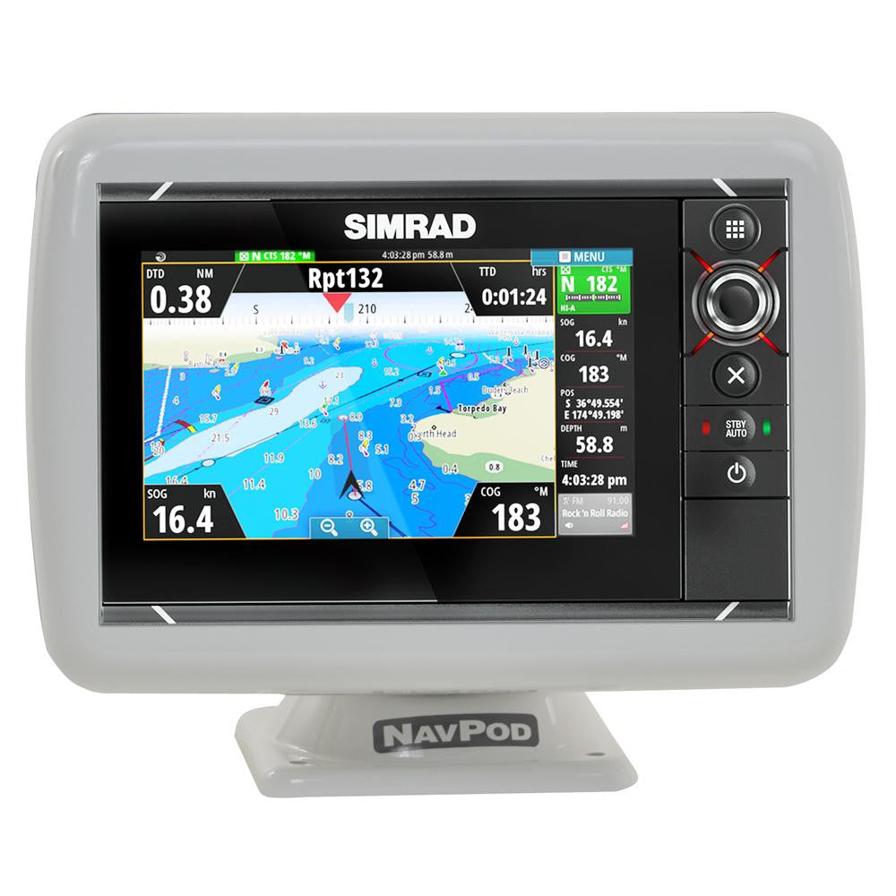NavPod PP4406 PowerPod Pre-Cut f-Simrad NSS7 evo2 or B&G Zeus² 7