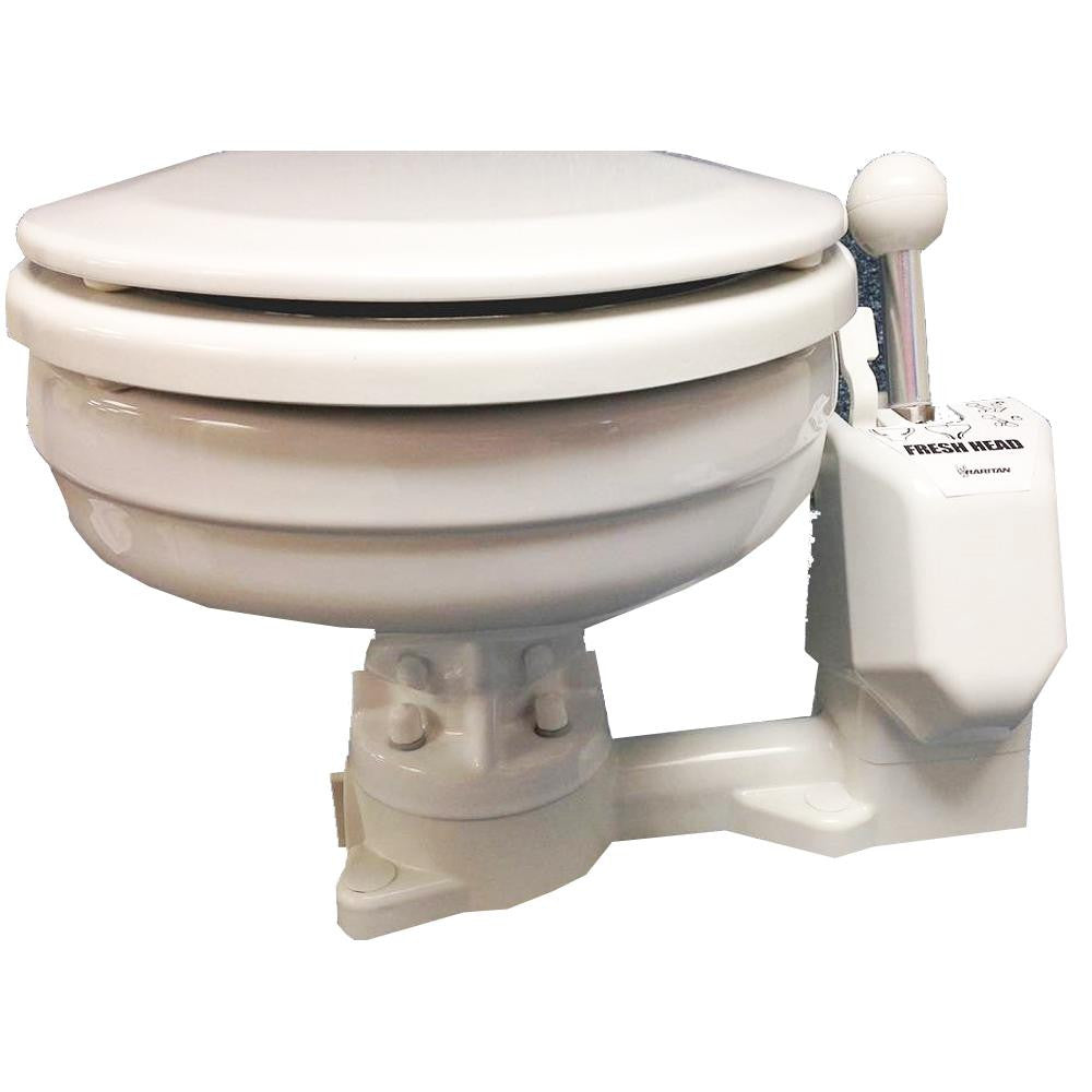 Raritan Fresh Head - Fresh Water Flush - Manual - Household Size - Right Hand Operation
