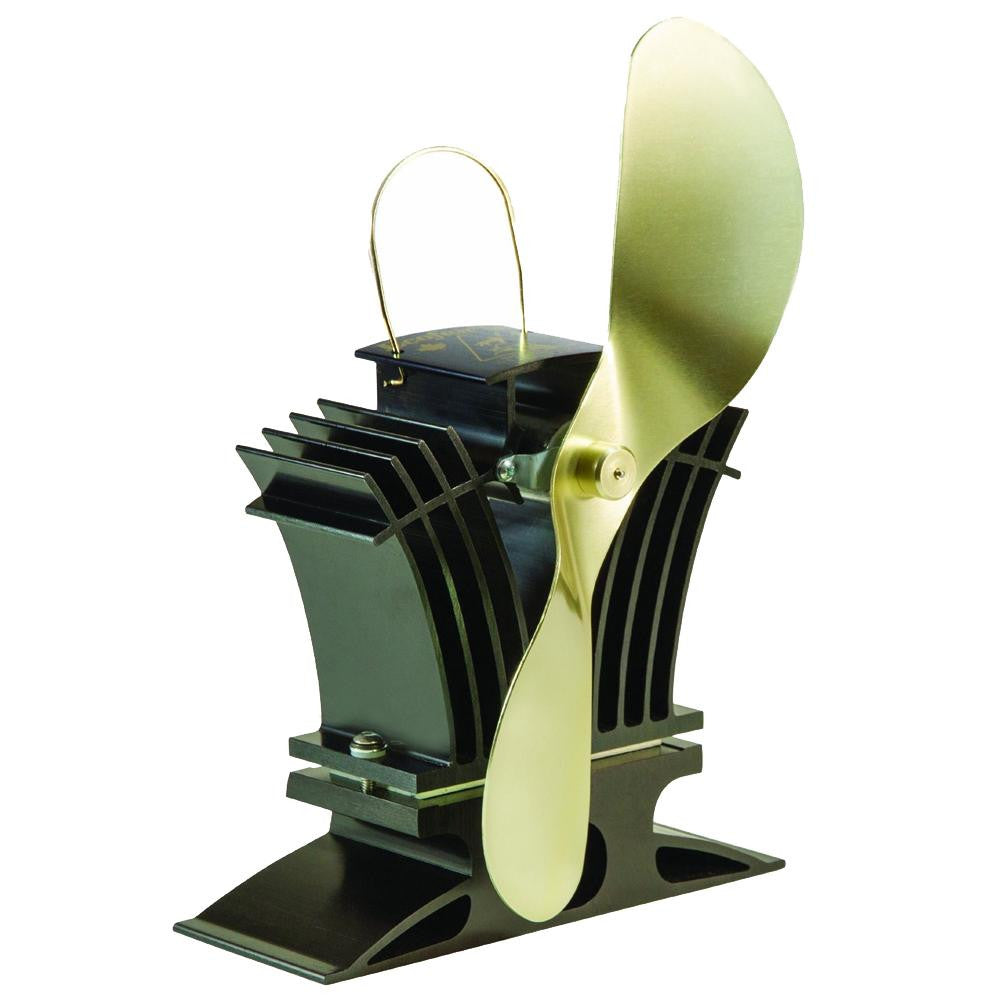 Caframo Ecofan BelAir 806CA Heat Powered Stove Fan - Gold Blade