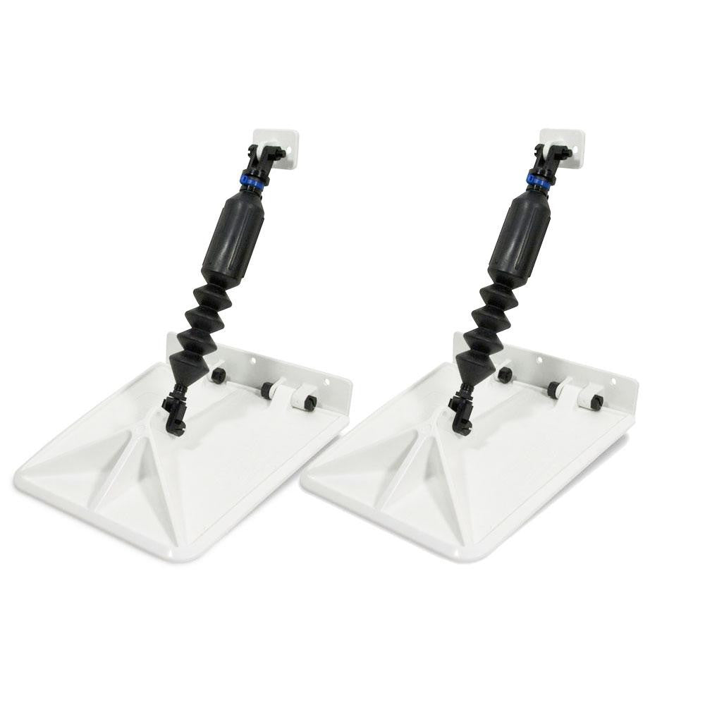 Nauticus Smart Tabs SX 9.5" x 10" w-80lb Actuator - White
