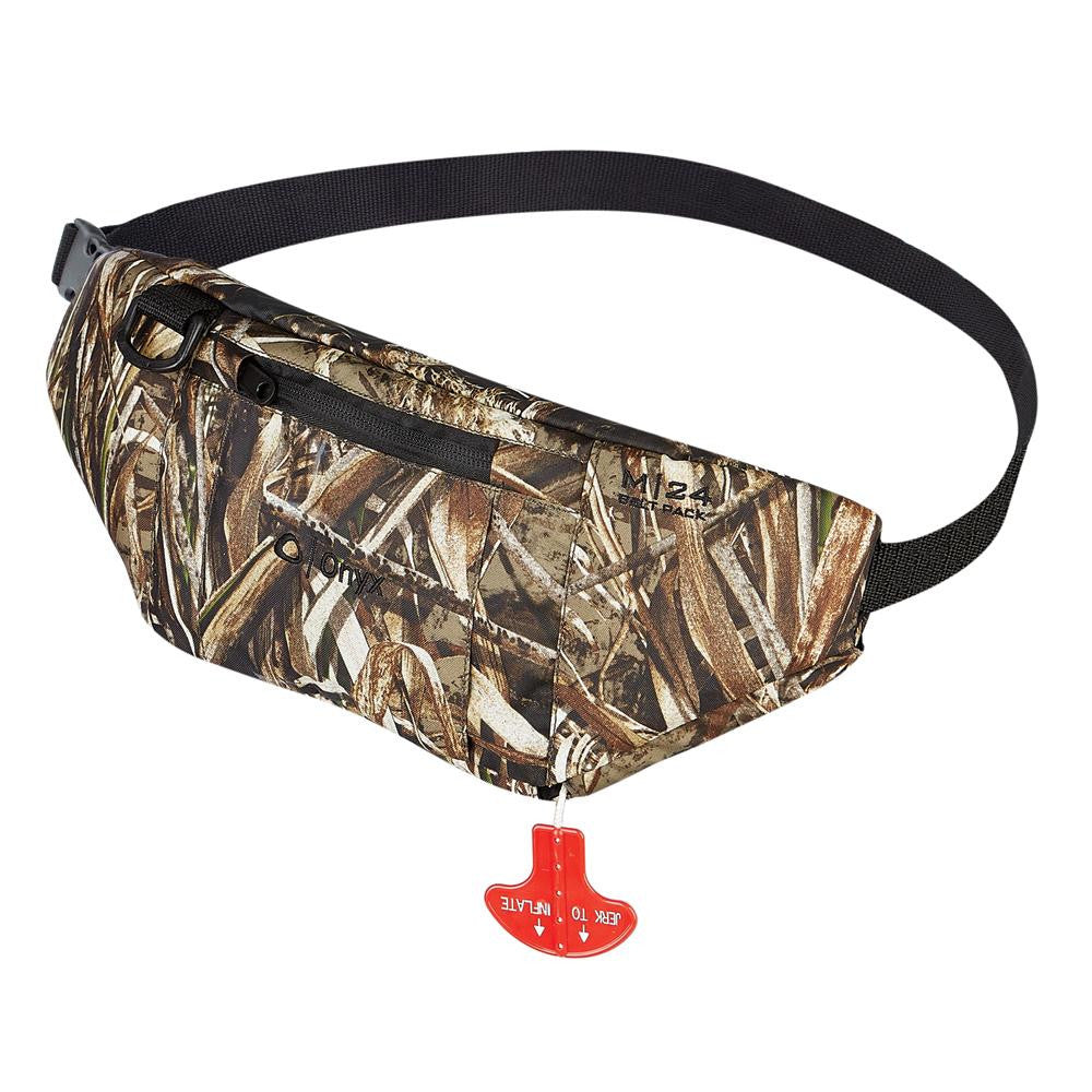 Onyx M-24 Manual Inflatable PFD Universal Belt Pack - Camo