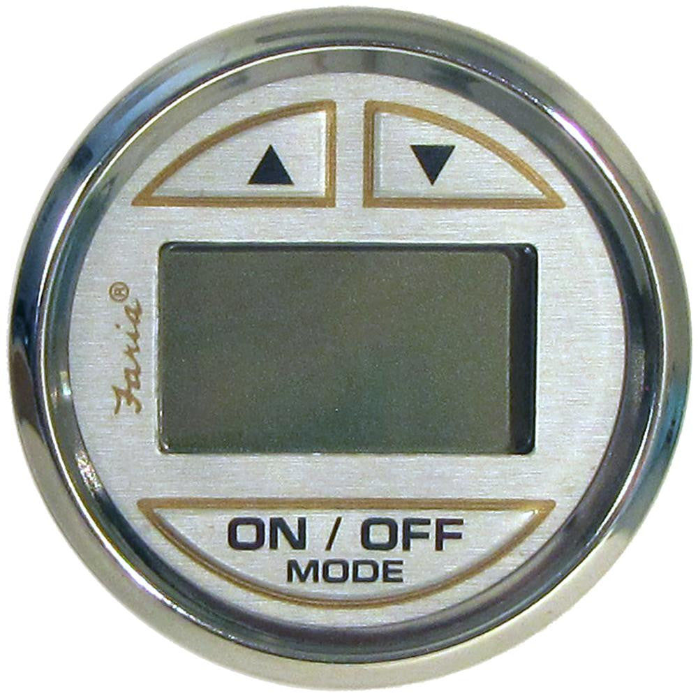 Faria Kronos 2" Depth Sounder w-Transom Mount Transducer