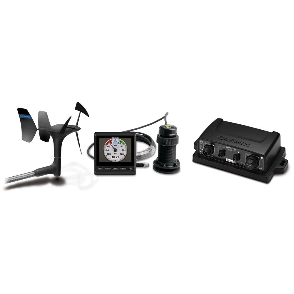 Garmin Wind, Depth & Speed Bundle w-gWind™ Transducer, GMI™ 20, GND 10 & DST800