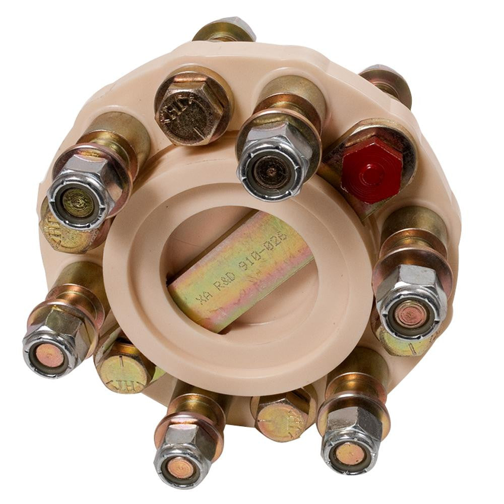 R & D Flexible Shaft Coupling f-6" Twin Disc - 28HP-100RPM Capacity
