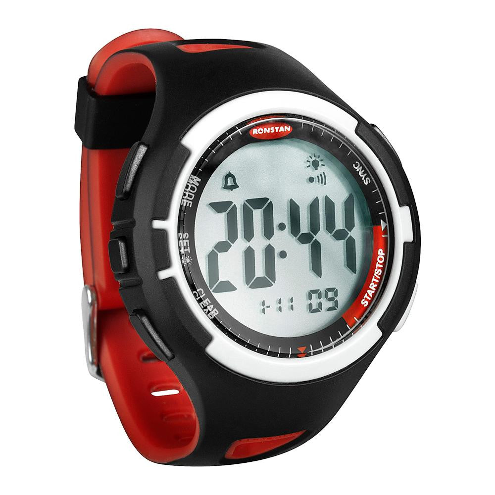 Ronstan Clear Start™ Sailing Watch - 50mm(2") - Black-Red