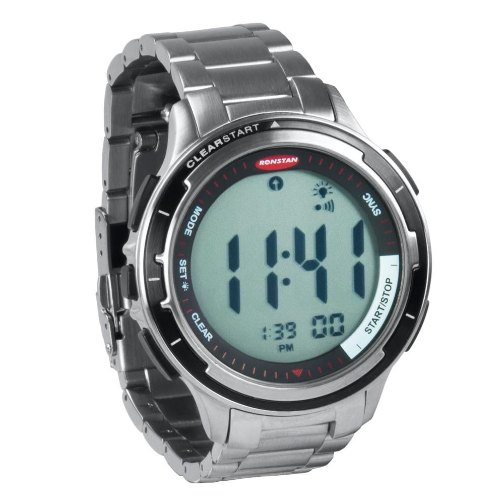 Ronstan Clear Start™ Sailing Watch - 50mm(2") - Stainless Steel Band
