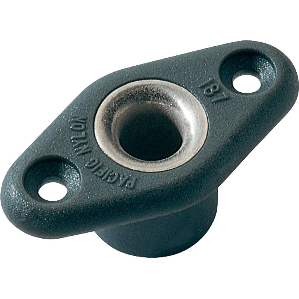 Ronstan Screw-On Plastic Nylon Bush - Stainless Steel Lined - 7mm(9-32") ID x 14mm(9-16") Deep