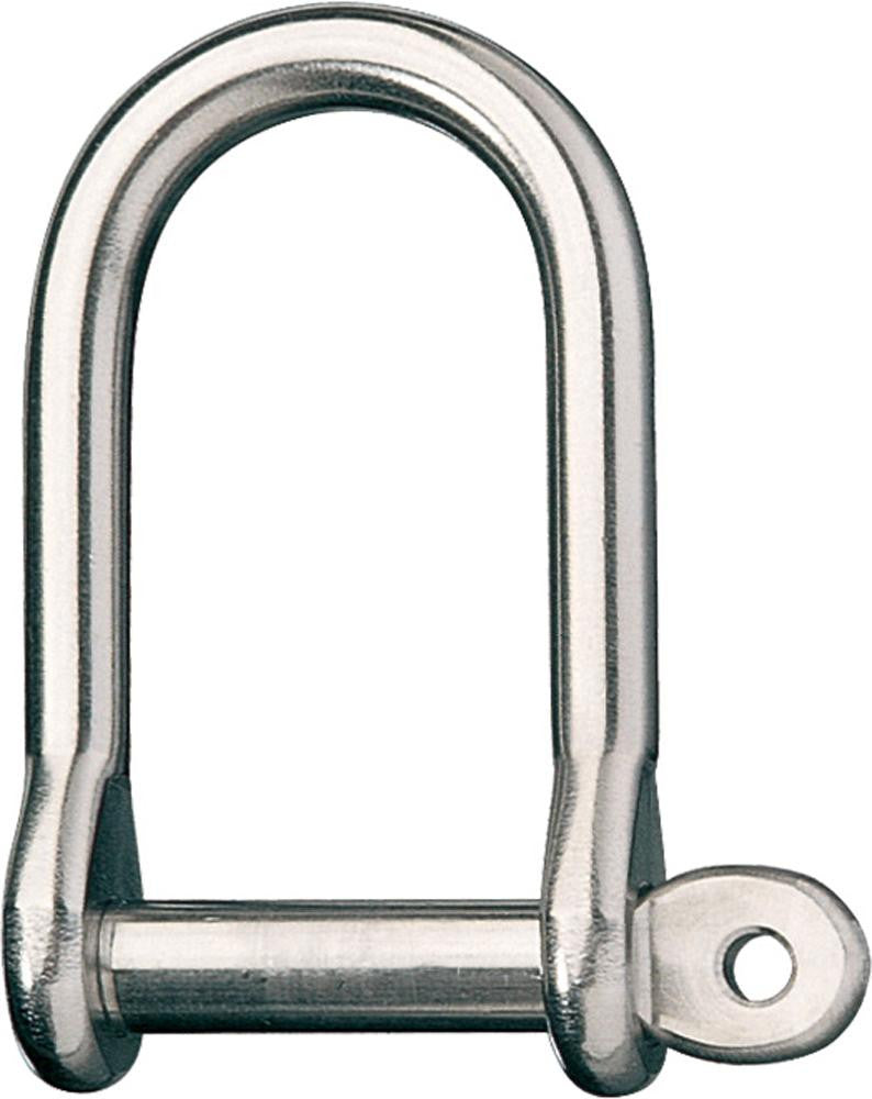 Ronstan Wide Dee Shackle - 1-2"Pin - 2-11-16"L x 1-5-16"W