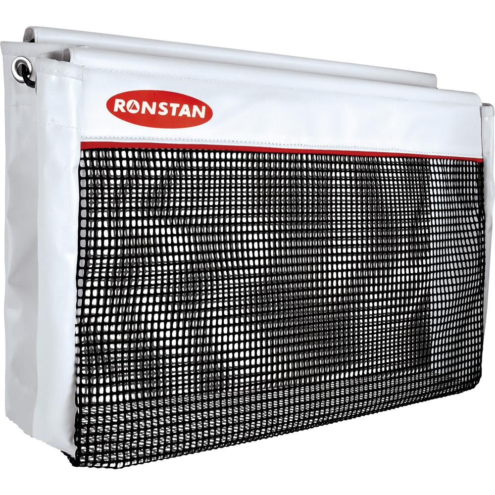 Ronstan Rope Bag - White PVC w-Mesh - 9-7-8"H x 15-3-4"L x 7-7-8"W