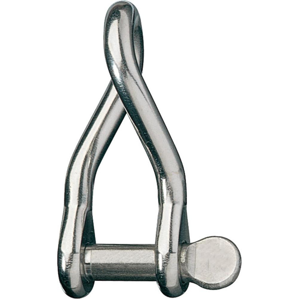 Ronstan Twisted Shackle - 1-4" Pin - 1-17-32"L x 9-16"W