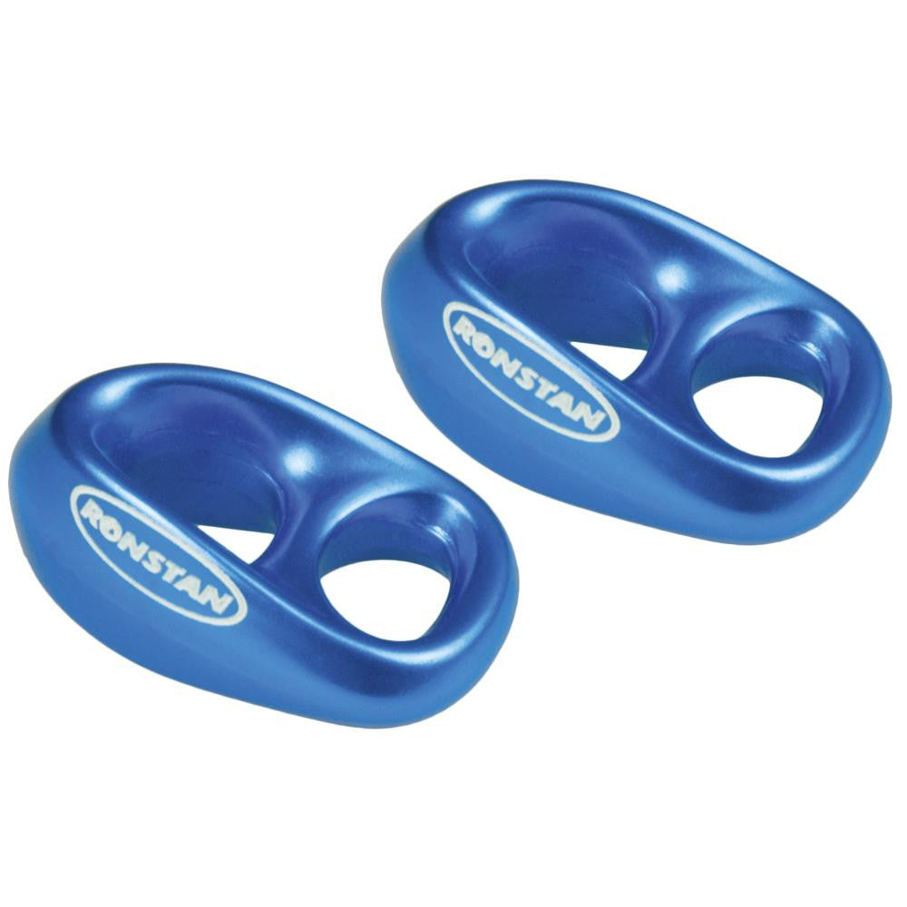 Ronstan Shock - 3-16" Line - 1-4" Webbing - Blue - Pair