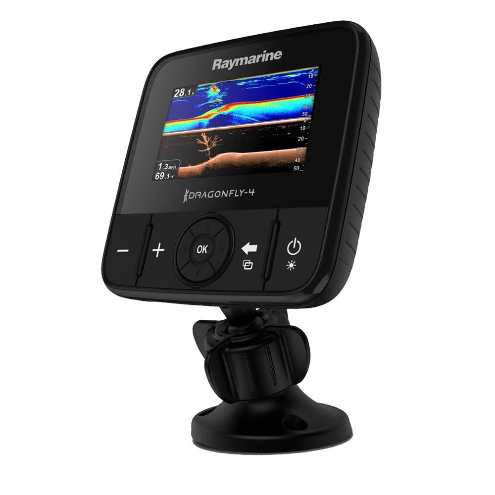 Raymarine Dragonfly 4DVS w-T-M Transducer CHIRP DownVision™ & Regular Sonar