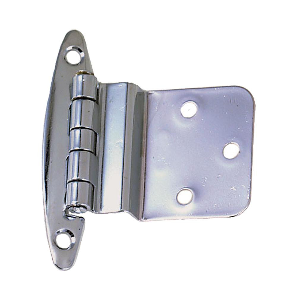 Perko Chrome Plated Brass 3-8" Inset Hinges