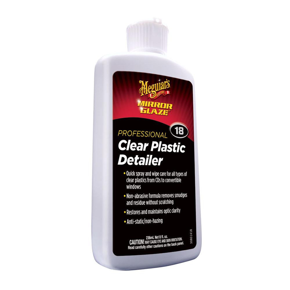 Meguiar's M18 Mirror Glaze Clear Plastic Detailer - 8oz