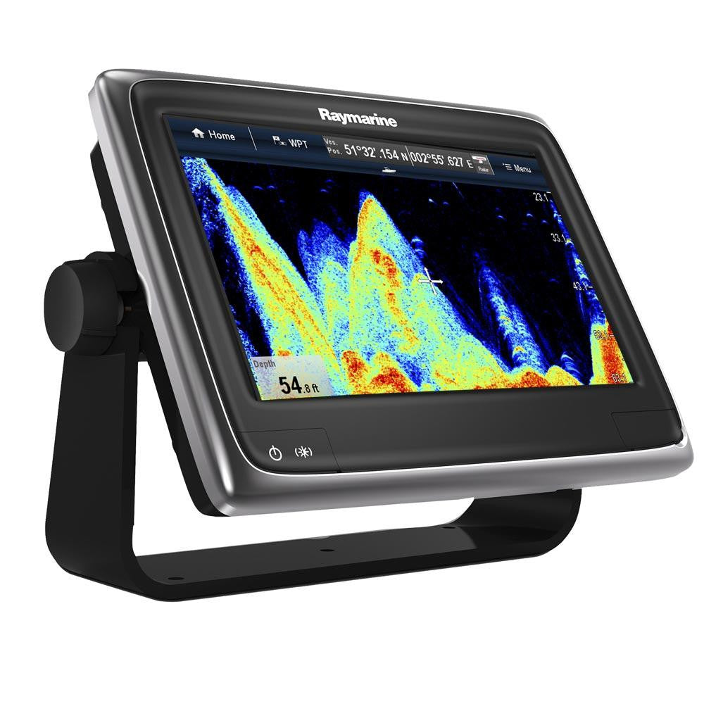 Raymarine a97 9" MFD Chartplotter-Fishfinder w-Wi-Fi & Bluetooth - US Lake and Coastal Chart by C-MAP