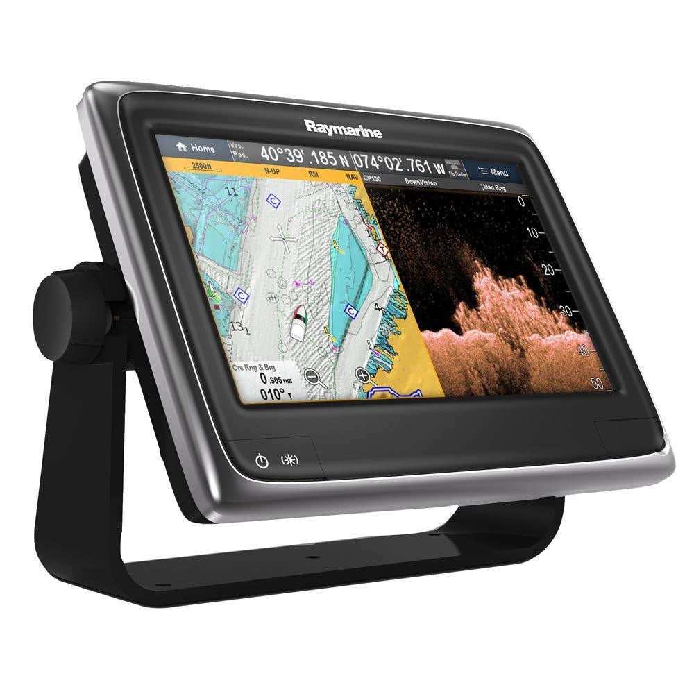 Raymarine a98 9" MFD Combo w-Wi-Fi, Bluetooth & CHIRP DownVision - US Lake and Coastal Chart by C-MAP