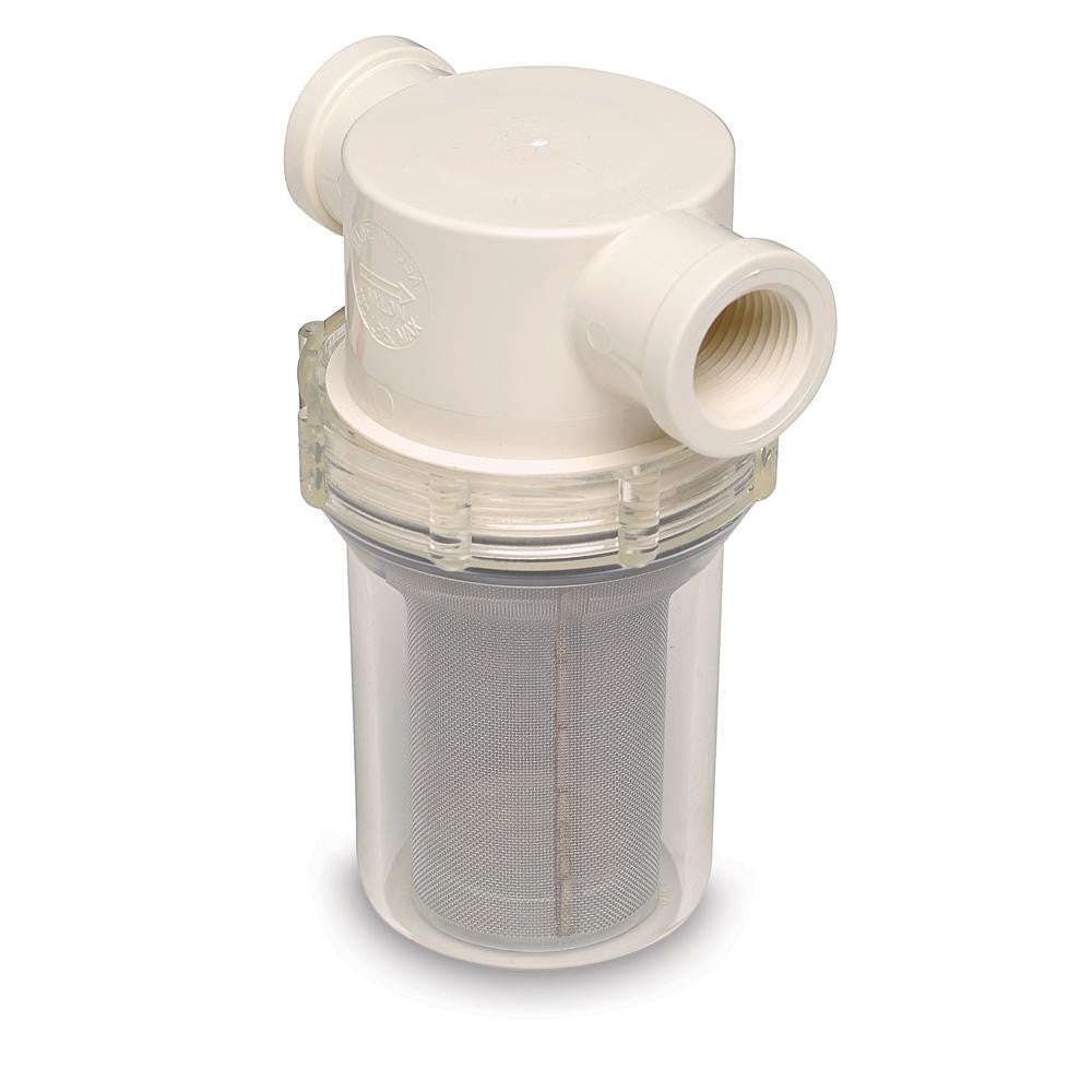 SHURFLO 1-2" Raw Water Strainer - 50 Mesh Screen