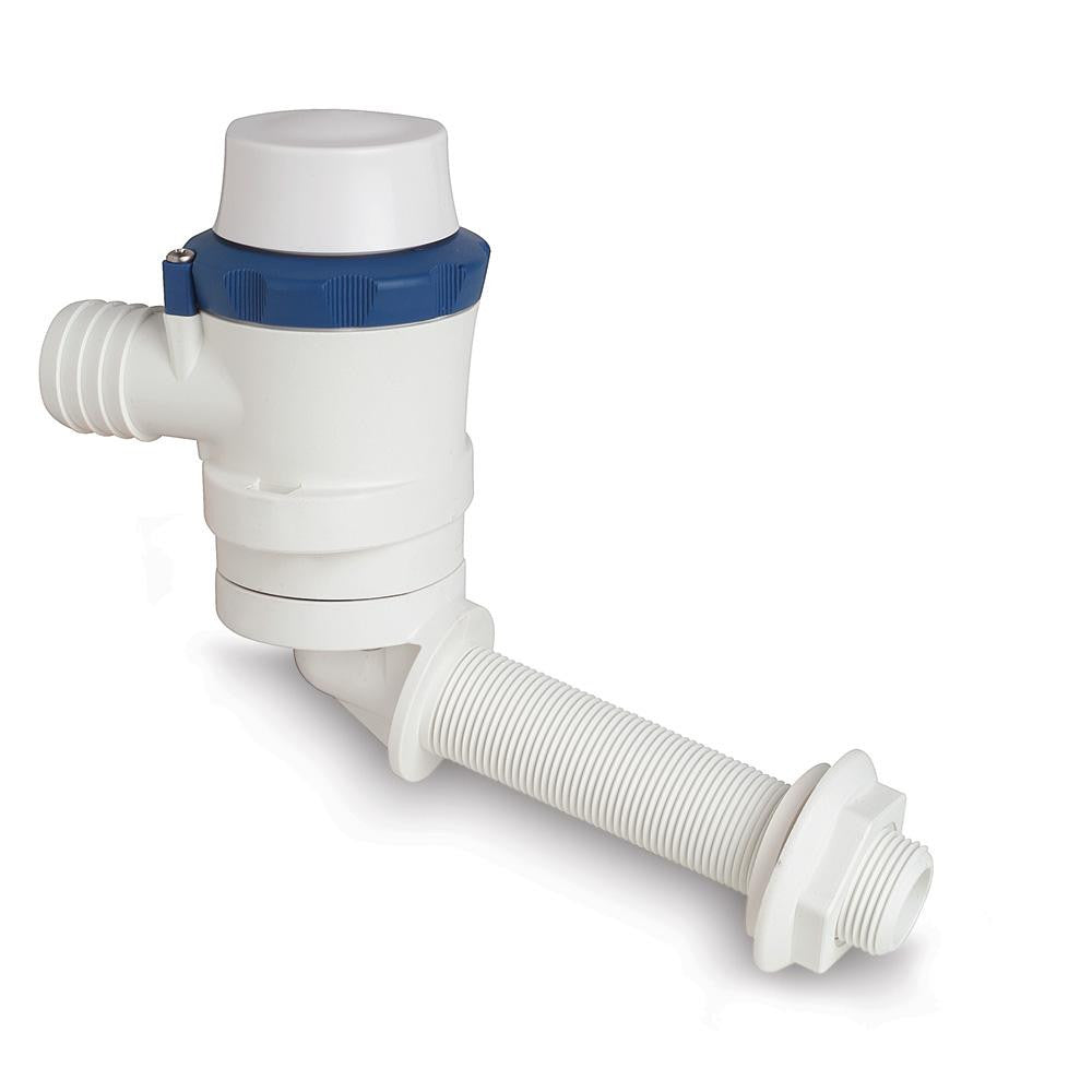 SHURFLO PIRANHA™ Angled Port Aerator 600 Livewell Pump - 12 VDC, 600 GPH