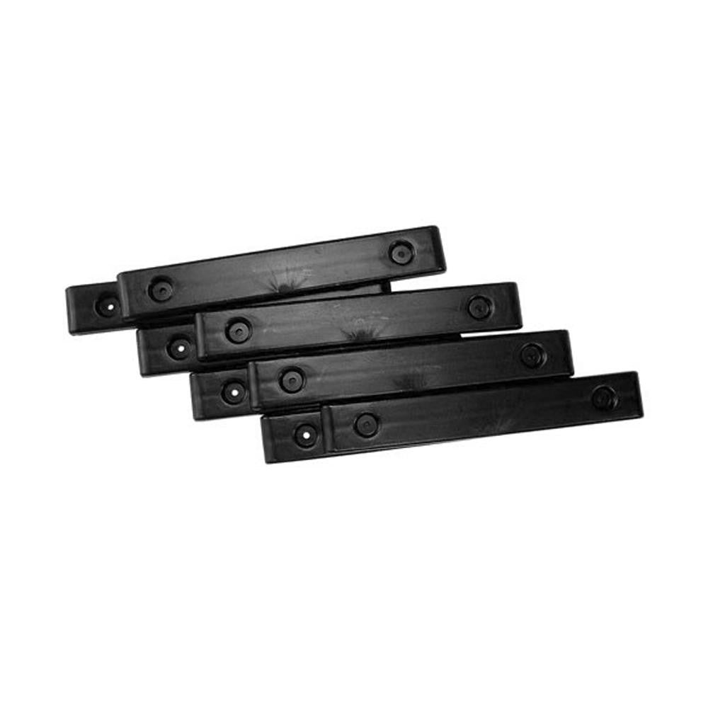 Ironwood Pacific Outdoors E-Z Slide Kit #1 - 8 Black Pads(1.5"W x 10"L)