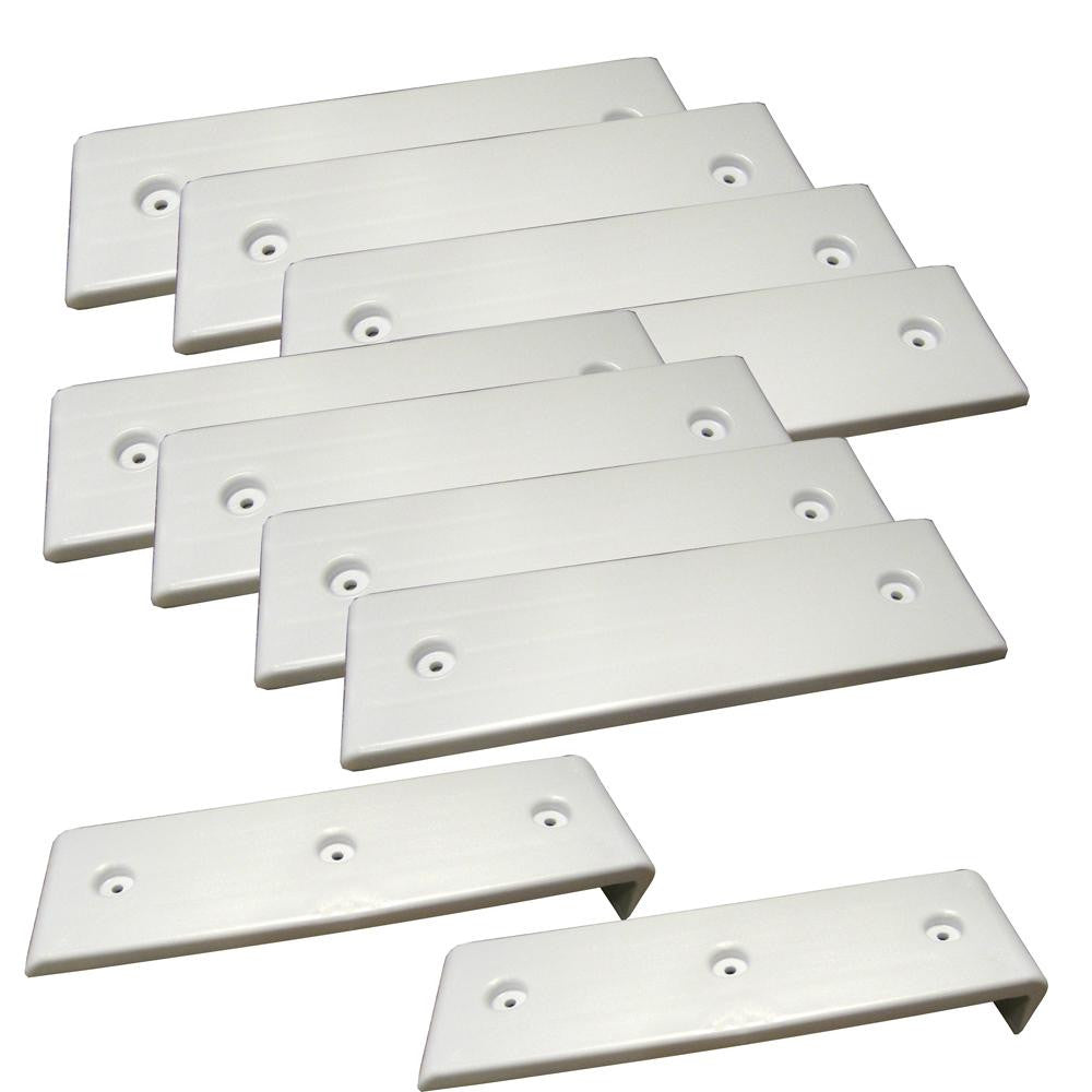 Ironwood Pacific Outdoors E-Z Slide Kit #3 - 8 White Pads(3"W x 10"L) w-2 BunkEnders