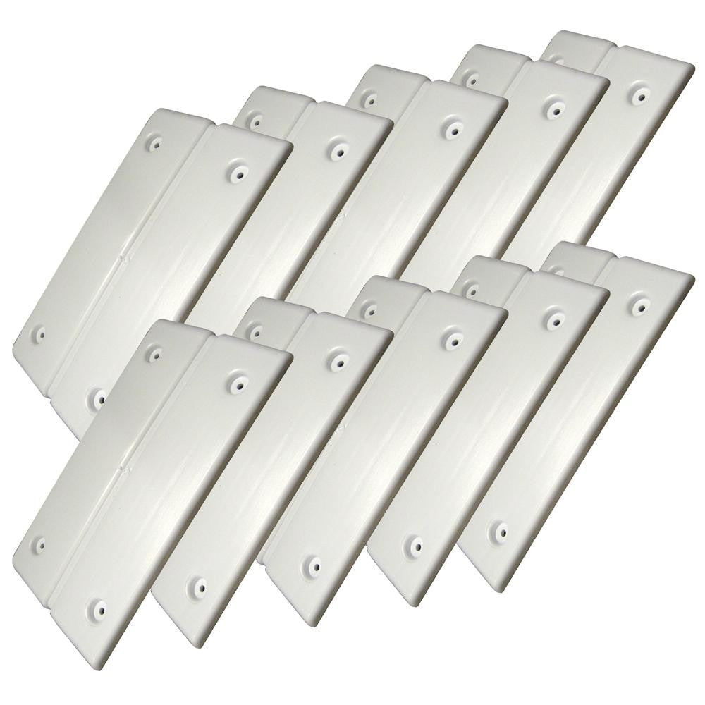 Ironwood Pacific Outdoors E-Z Slide Kit #4 - 10 White Pads(5"W x 10"L)